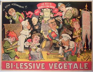 „Bi-Lessive vegetale” reklámplakát